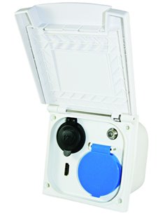 Multiprise Extérieure 12/220v Hdmi - Générique - 8715133040848