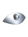 poignée zamak avec loqueteau longueur 80 mm / entraxe 32 mm - Générique -