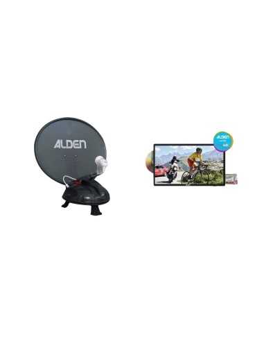 antenne satellite automatique vansat 60 satmatic aio tv 19’’ dvd hd - alden - Alden -
