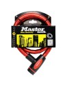 câble antivol articulé à clé - masterlock - Masterlock - 3520190934543