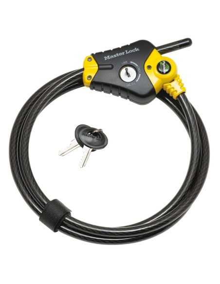 câble python™ ajustable longueur 1,80 m - masterlock - Masterlock - 3520190925459