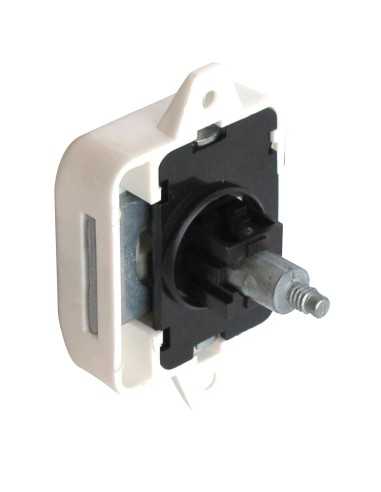 serrure de placard / porte à poussoir nue à poussoir 3 points nue - Générique -