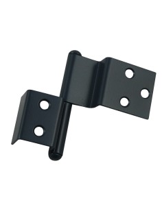 charnière dégondable pour profil de porte droite grise - Générique -