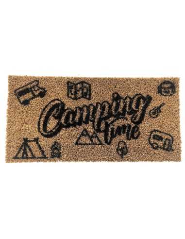 tapis d'entrée en fibres de coco camping time - arisol - Arisol - 8012243002323