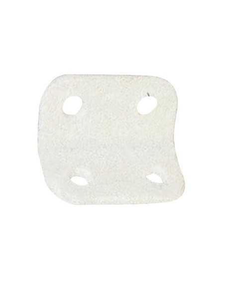 charnière plate nylon sans axe 40 x 40 mm blanche - Générique - 3700628237976