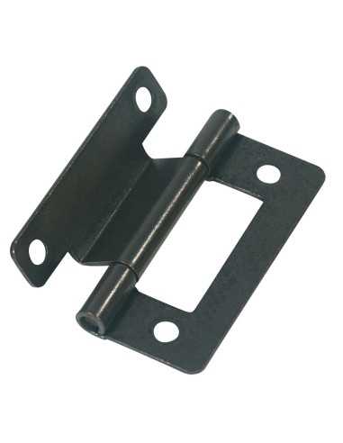 charnières de meuble bronze x 2 - Générique - 3700628237945