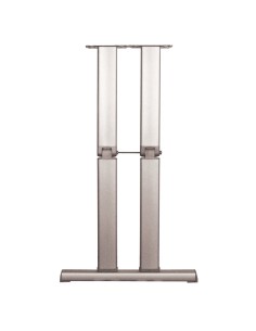pied de table basculant aluminium double - Générique -