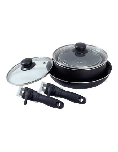 set de casseroles et poêles empilables - isabella - Isabella - 5705886820128
