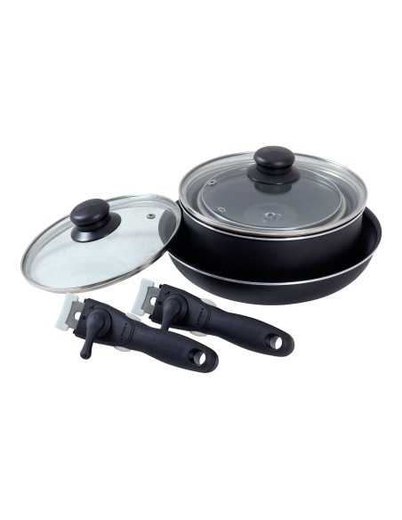 set de casseroles et poêles empilables - isabella - Isabella - 5705886820128