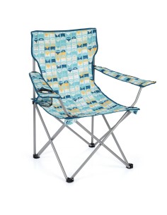 chaise de camping pliable - multibus/bleu - vw collection - VW Collection - 4015704291261