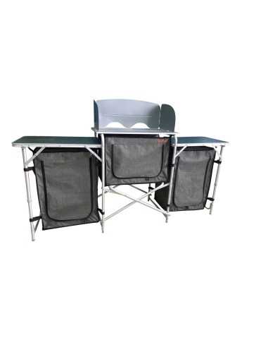 meuble de cuisine pliant aurora - soplair - SOPLAIR - 3700628266686