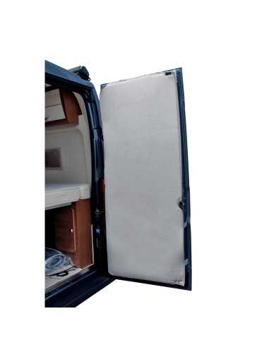 rideau thermique portes arrières premio 2 panneaux - gris clair - hindermann - Hindermann - 4250310184884