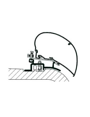 adaptateur de stores boxer/jumper/ducato jusqu'à 06 - thule - Thule - 5415182005005