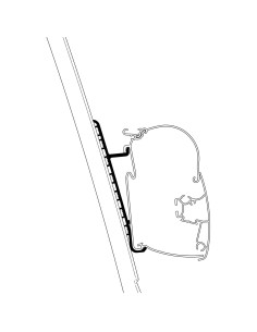 adaptateur paroi ducato h3 - thule - Thule - 5415182046336