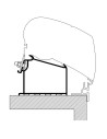 adaptateur de toit caravane adria - thule - Thule - 5415182044479