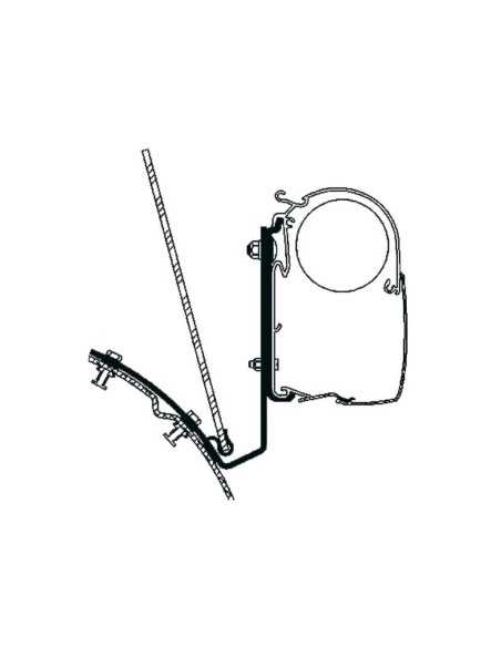 adaptateur de stores vw t4 toit surélevé - thule - Thule - 5415182003940