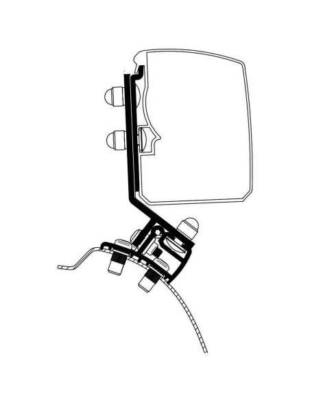 adaptateur omnistor 3200 psa minivan - thule - Thule - 5415182056939