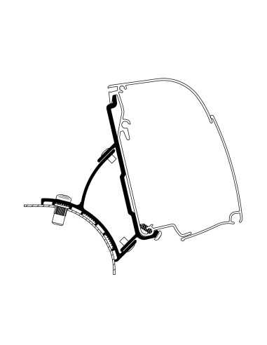 adaptateur omnistor 4200 vw t5/t6 minivan - thule - Thule - 5415182066341