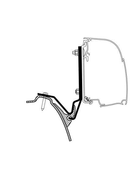 adaptateur omnistor 4200 westfalia kepler one/five/six - thule - Thule - 5415182065146