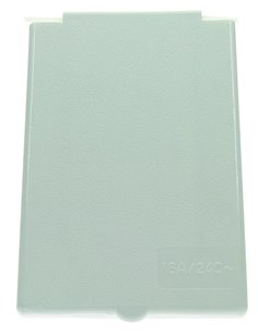 Capot De Remplacement Pour Socle Capot De Remplacement Cee17 Blanc - Générique - 8715133003546