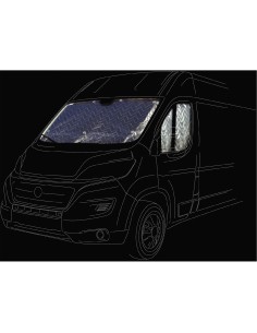 protection intérieure in-termik - cabine 3 pièces (2 vitres avant + pare-brise) ducato ii /boxer /jumper - soplair - 36639701306