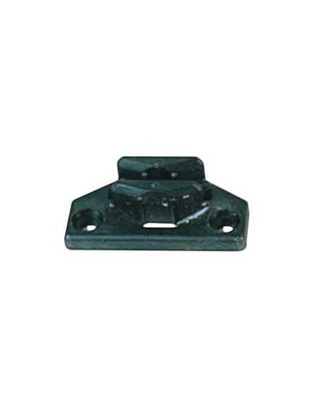 gâches en plastique entraxe 38 mm noire - Générique - 3606260100947