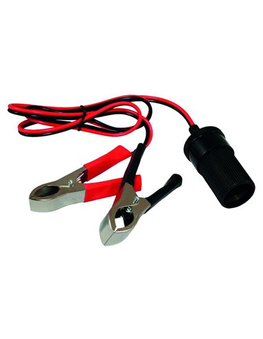 Prise 12v Avec Pinces Batteries - Générique - 8715133040497