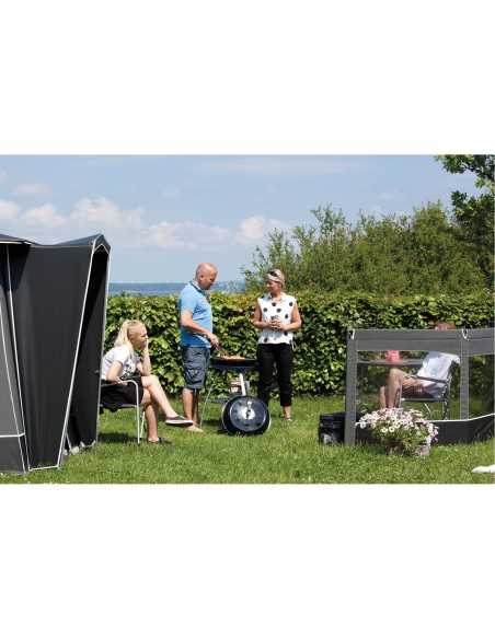 marquise de porte black pour auvent penta - isabella - Isabella - 5705886779297