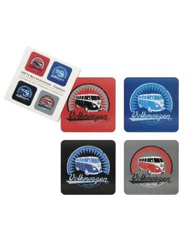 set de 4 dessous de verres - vw collection - VW Collection -