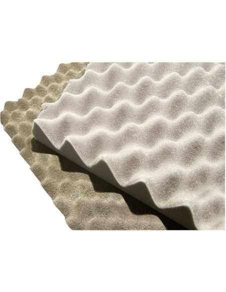 plaque de mousse insonorisante alvéolée insonorisant coque d'oeuf m4 - Générique -