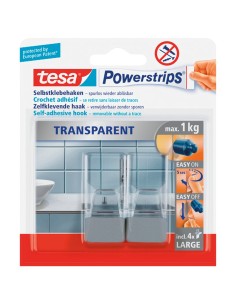 crochets powerstrips rectangulaires bi-matières - tesa - Tesa - 4042448228208