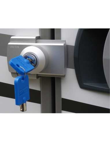 verrou extérieur/intérieur pour porte cellule alu - imc - IMC - 3760240050100