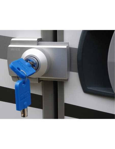 verrou extérieur/intérieur pour porte cellule alu - imc - IMC - 3760240050100