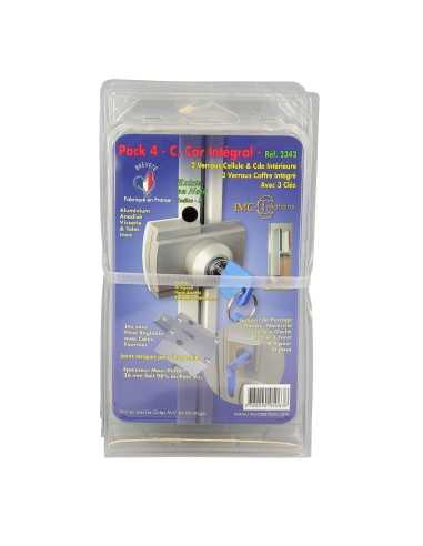 pack sécurité complet véhicules intégraux - 4 verrous (intégrés) - imc - IMC - 3760240050636