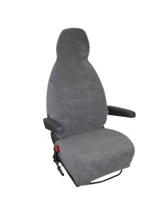 housses de siège éponge coton extensible grises - Générique - 3760146710016