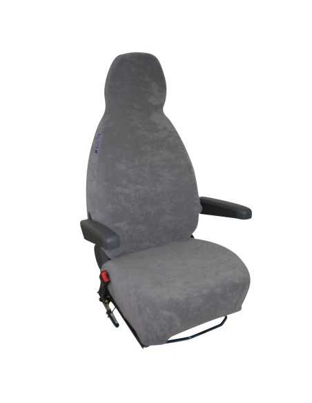 housses de siège éponge coton extensible grises - Générique - 3760146710016