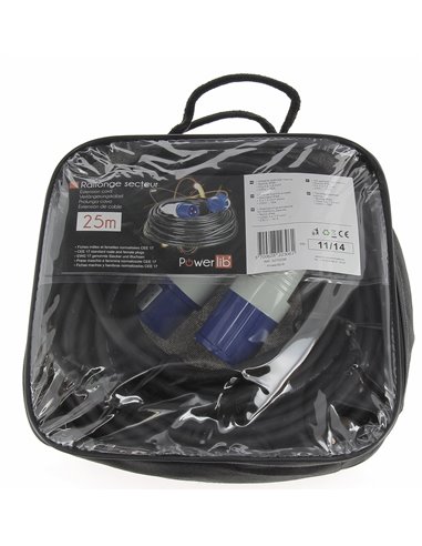 Rallonge Cee 17 25m X 1,5 Mm2 - Générique - 3700628201960