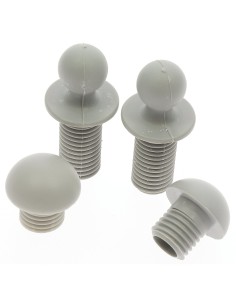 embouts de repose-jambes gris pour fauteuil - westfield - Westfield - 4260182767634