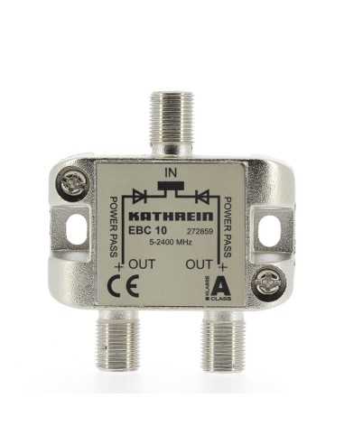 répartiteur satellite 1 entrée 2 sorties - kathrein - Kathrein - 4021121435638