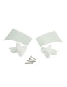 embouts barre de charge droit et gauche pour stores thule 5003 pour store thule 5003 blanc - thule - Thule - 5415182027403