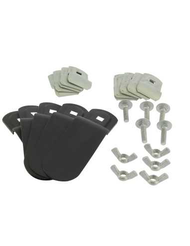 lot de pinces pour auvents - clairval - Clairval -