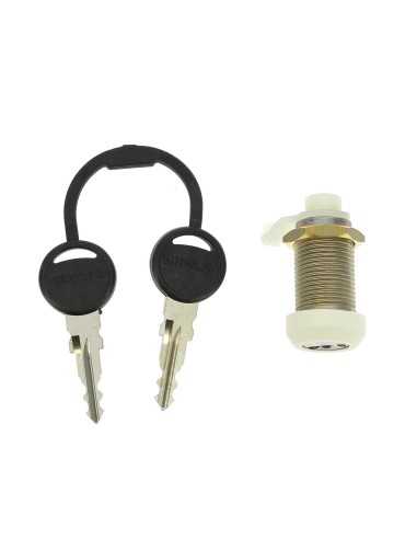 serrure poussoire blanche p2 - thetford - Thetford -