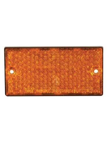 catadioptre rectangulaire orange - Générique - 3700004407009