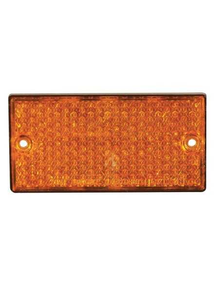 catadioptre rectangulaire orange - Générique - 3700004407009
