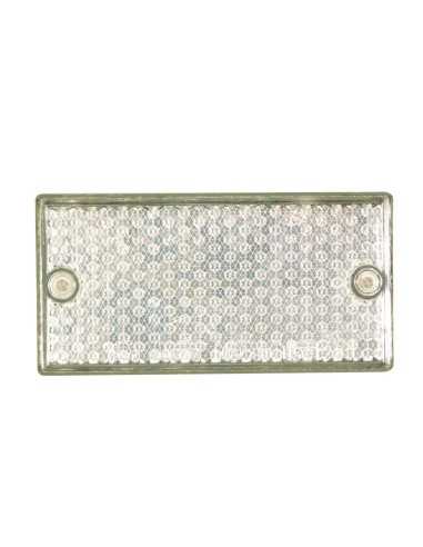 catadioptre rectangulaire blanc - Générique - 3700004406996
