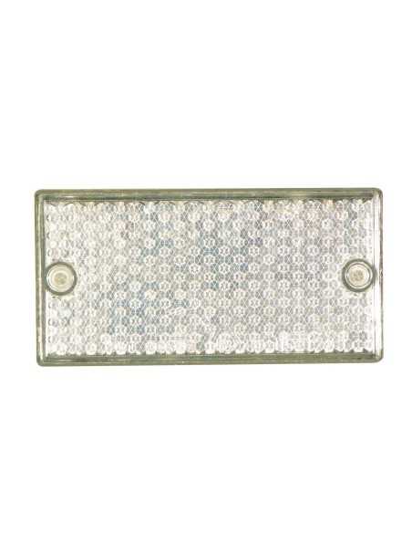 catadioptre rectangulaire blanc - Générique - 3700004406996
