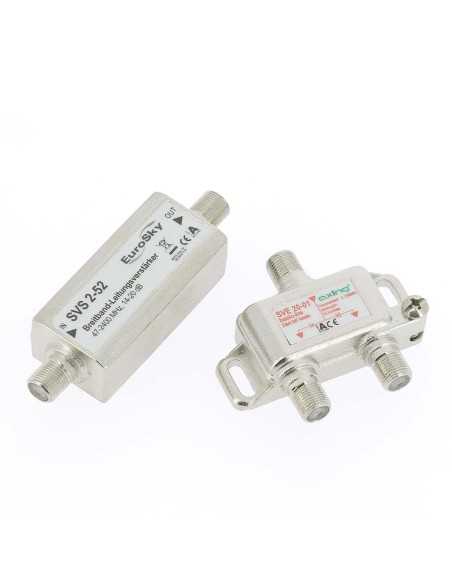 répartiteur 2 voies + booster - Générique - 4016139039787