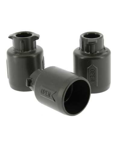 kit de 3 embouts à baïonnette pour auvents - clairval - Clairval - 3700628241201