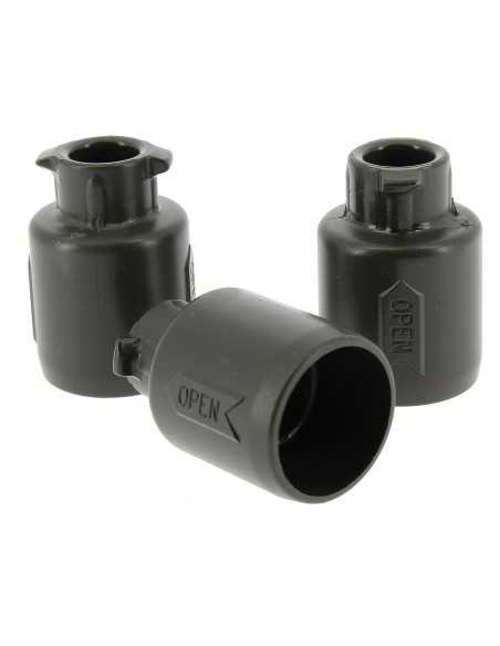 kit de 3 embouts à baïonnette pour auvents - clairval - Clairval - 3700628241201