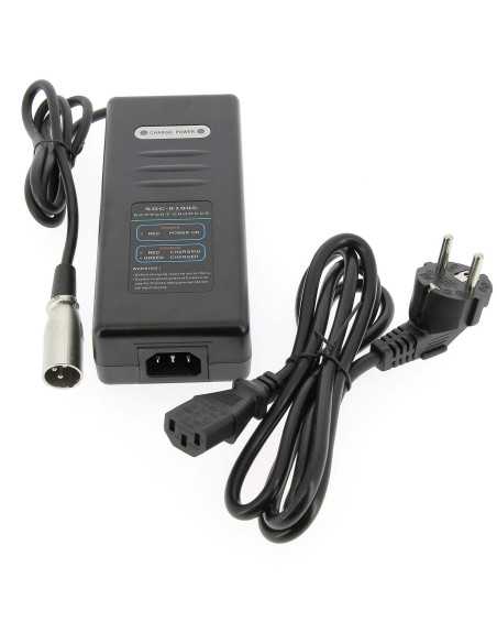 chargeur 3 broches pour batterie lithium vae 36v - Générique - 3700628248026